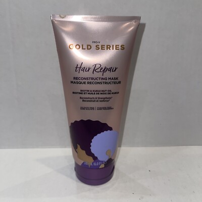 Pantene Pro-V Gold Series Hair Repair Reconstructing Mask With Biotin 6.0 fl oz