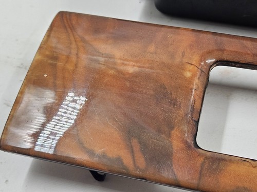 JUEGO DE MADERA JAGUAR XJS FACELIFT RHD FACIA TABLERO PANEL TAPADO TIRA CHAPA INTERIOR - Imagen 7 de 16