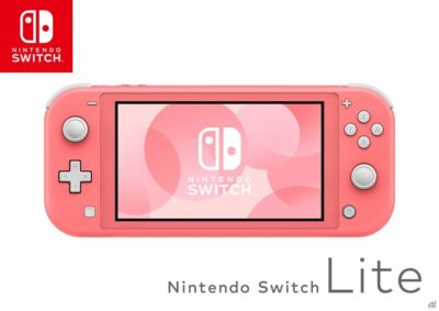新品未使用未開封　switch light ピンク Pre Nintendo Switch Lite Coral Pink Video Game Consoles