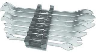VIM Tools VIM-MFW100 Thin Wrench Metric Flat Set44; 7 Piece