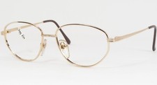 Vintage NiGuRa N 0133 A Gold UNIQUE RARE EYEGLASSES GLASSES 51-15-130mm NOTES 
