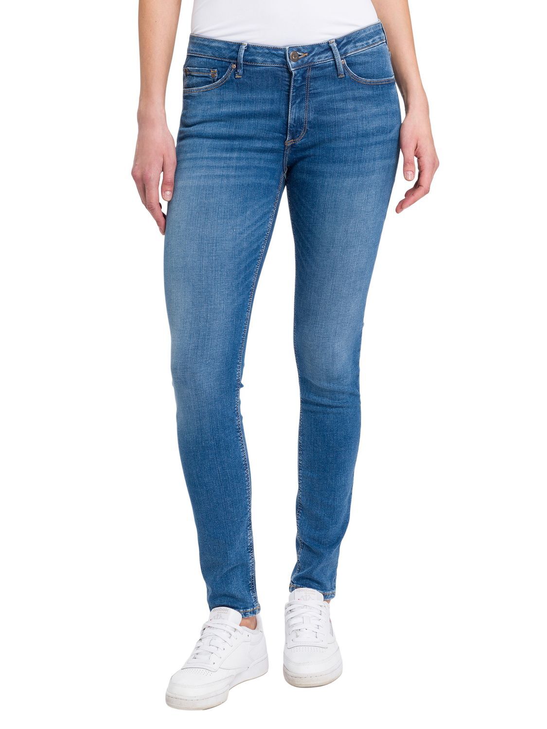 Джинсы-кроссы Damen Jeans ALAN - Зауженный крой - Blau - Синий деним W28-W34 Стрейч