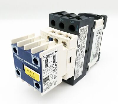 Schneider Electric LC1D25 P7 230V Leistungsschütz + LA1DX11 + LAD4RCU -used-