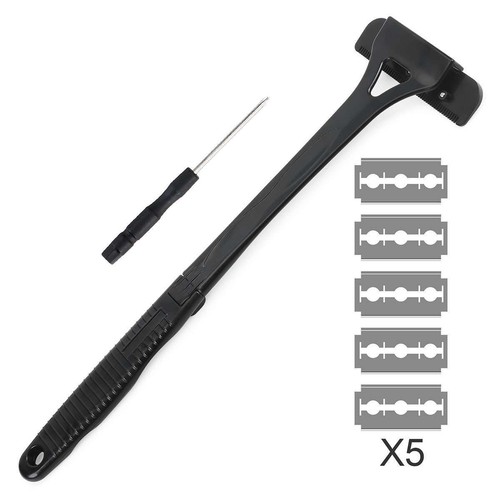 Back Razor Shaver Groomer Full Body Leg Hair Removal Trimmer Long Handle For Men - Picture 15 of 15
