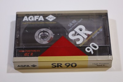 AGFA SR 90 MC Music Cassette Originalverpackt OVP