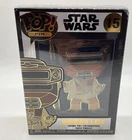 Star Wars Funko Pop Pin 15 Boushh Leia Enamel Collectible W/Removable Stand NEW
