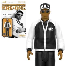 Super7 • ReAction Figure • KRS - ONE • BDP • RAP • Hip Hop • 3 ¾ in • Ships Free