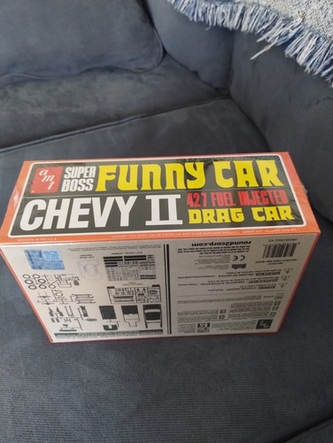 AMT/Round2Models Super Boss Chevy II Funny Car Model Kit - Picture 3 of 3