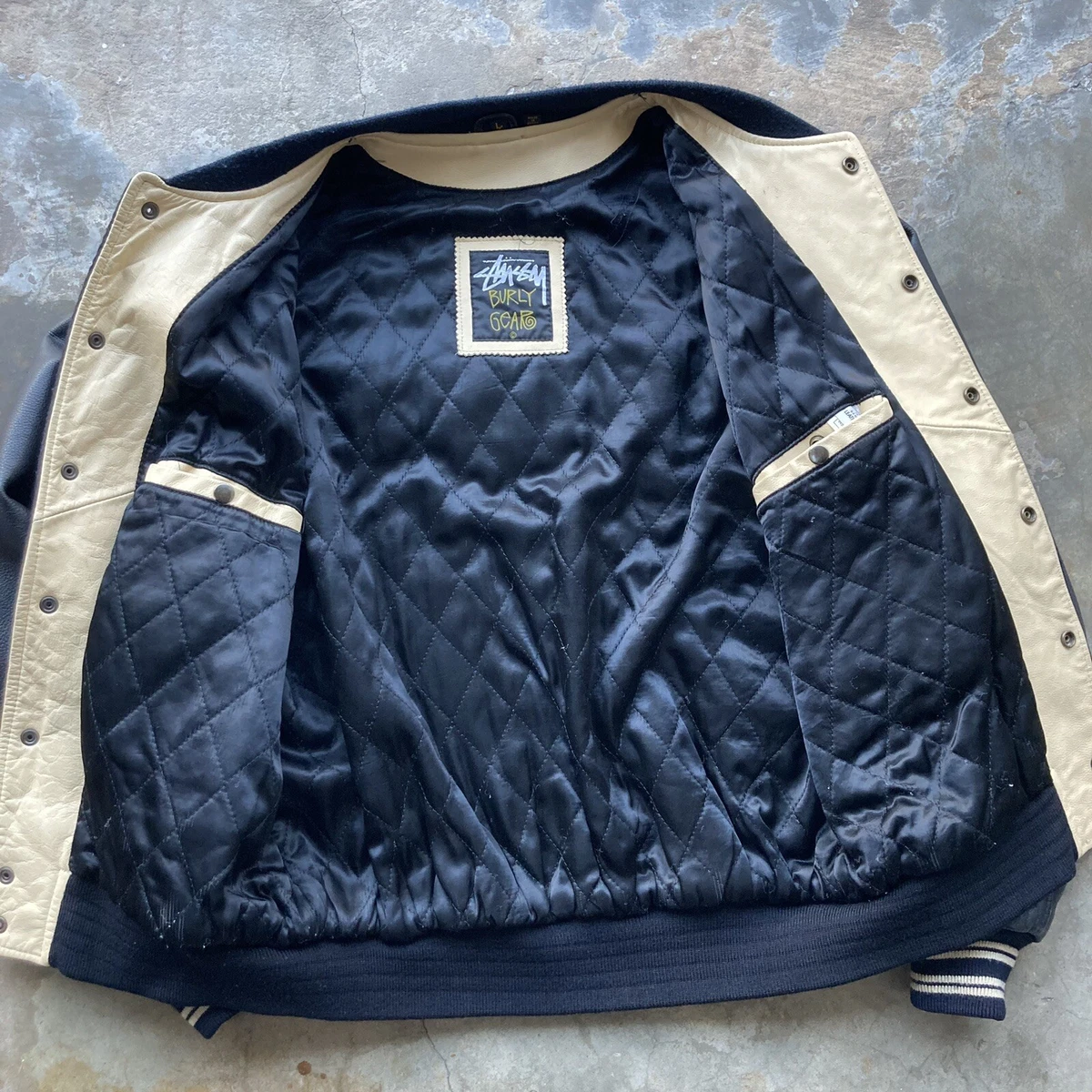オリジナル 90s STUSSY ステューシー カバーオール L BURLY GEAR