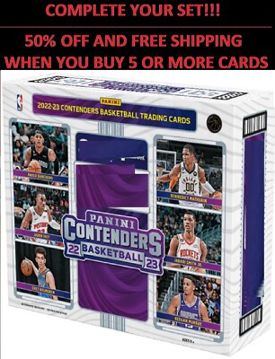    2022-23 PANINI CONTENDERS   HOBBY FOIL   YOU PICK SINGLES   Mix & Match