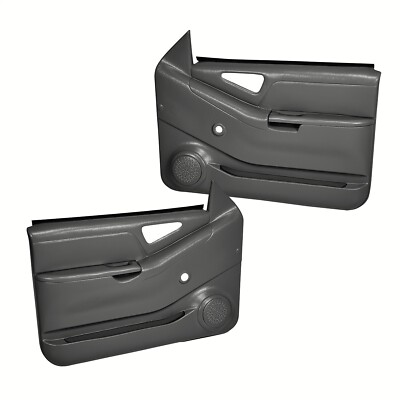 Coverlay 18-94N-DGR Dark Gray Replacement Door Panels For 94-97 S10 S15 Sonoma