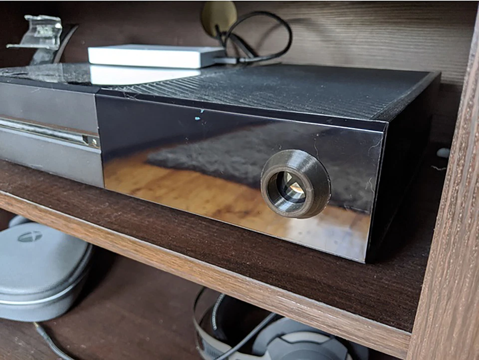 Microsoft Xbox One Original Console Power Button Guard Protector Safety Mod Ring - Image 3 of 4