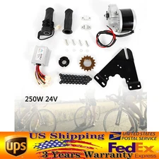 Electric Bicycle Motor Conversion Chain Kit 24V 250W For 16in-28in Wheel E-bike