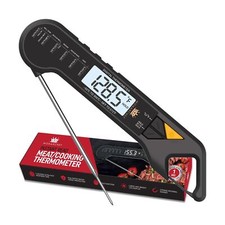 Professional Meat Thermometer - Instant Read Food Thermometer with Waterproof...