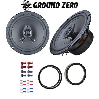 Ground Zero Auto Lautsprecher Boxen 16,5 cm für VW Volkswagen Touran hinten