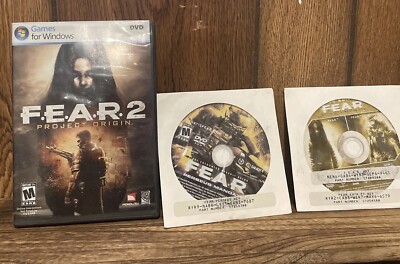 F.E.A.R  PC  Game Lot  Gold Edition| Perseus Mandate | Project Origin