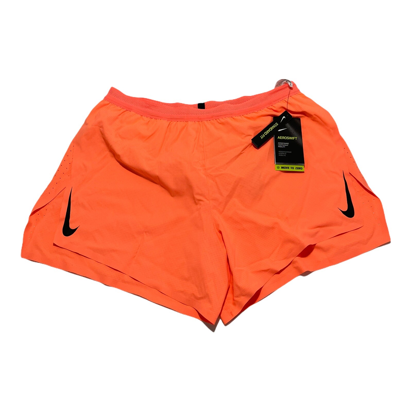 Nike Aeroswift 4” Running Shorts Orange 