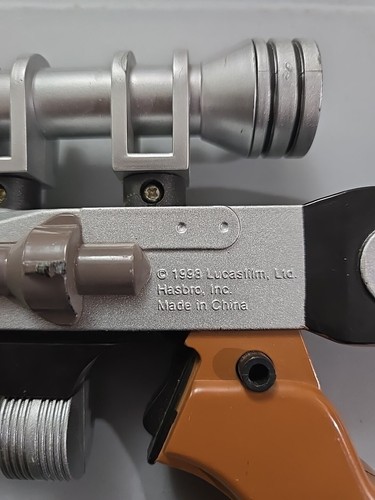 Hasbro 1998 Star Wars Episode 1 Naboo Foam Firing Blaster - Picture 14 of 23
