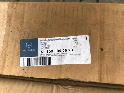 MERCEDES BENZ a Class W168 Electric Fan 1685000593 for sale online  