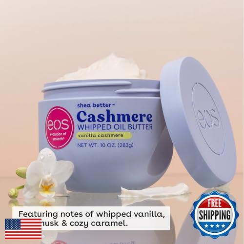 eos Cashmere Whipped Oil Body Butter, Vanilla Cashmere, 72 Hour Weightless Mo - Picture 2 of 5