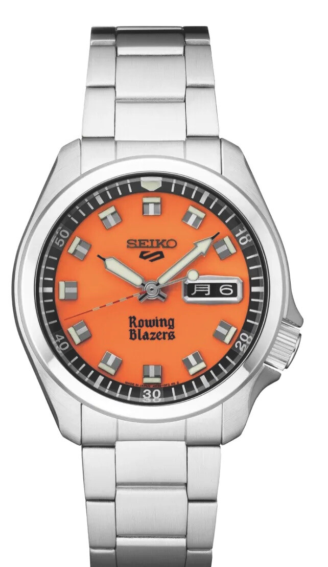 Rowing Blazers X Seiko 5 Sports Watch : Ltd Edition SRPJ57, Sold