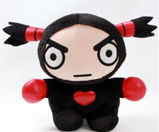 Raro XXL 60 CM PUCCA Garu Lindo Muñeco de Peluche Juguete Calmante Figura Coleccionable