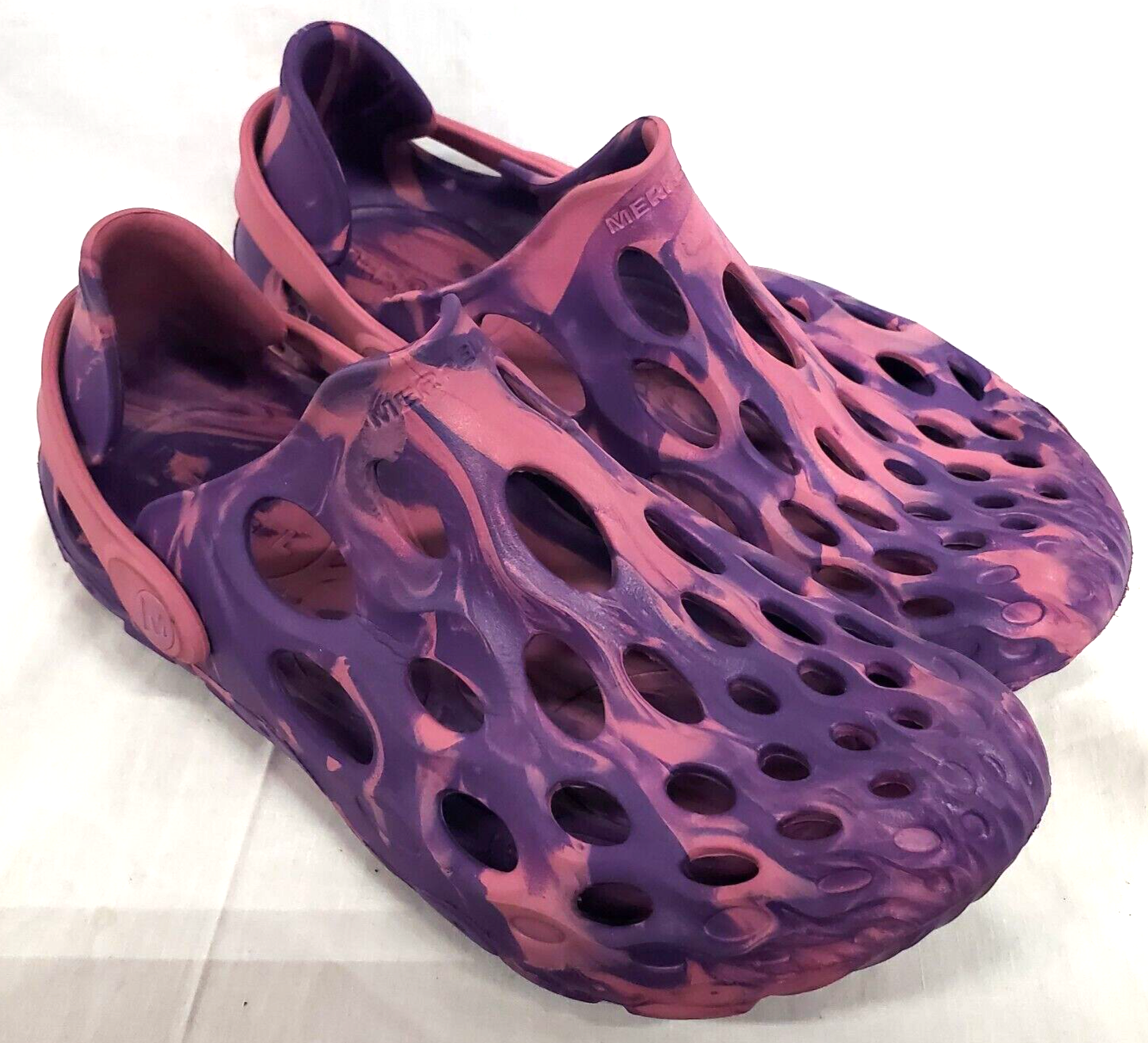 Merrell Hydro Moc sandali donna 6 scarpe acqua rosa viola uomo crocs