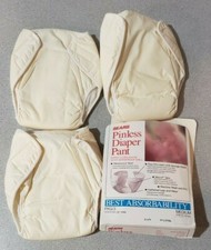 Sears Medium 3-Pack Pinless Diaper Pant Cloth Diapers 13-22lbs 29-13986 