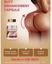 Butt and Hip Enhancement  Capsules . Lifts and Firms Your Butt