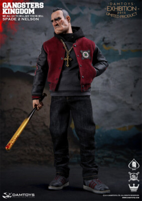 DAMTOYS GK002EX 1/6 Gangster Kingdom Nelson Action Figure Model In