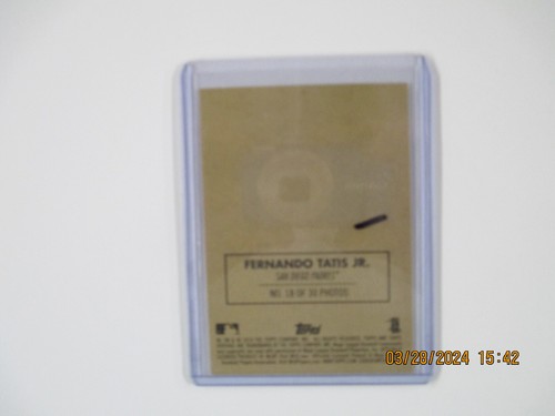Topps Basball # 18/30 Tatis Jr. 2019 radiocontrol nmt, nuevo nuevo equipado+ - Imagen 2 de 2