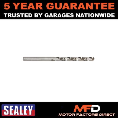 Sealey HSS Vollgeschliffener Bohrer 7,5 mm 10er Pack DB075FG