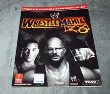 WWE Wrestlemania X8 Prima Strategy Guide for GameCube Brand New