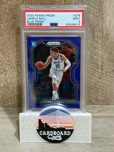 2020 Panini Prizm Lamelo Ball Blue Prizm Rookie card /199 PSA 9 RC