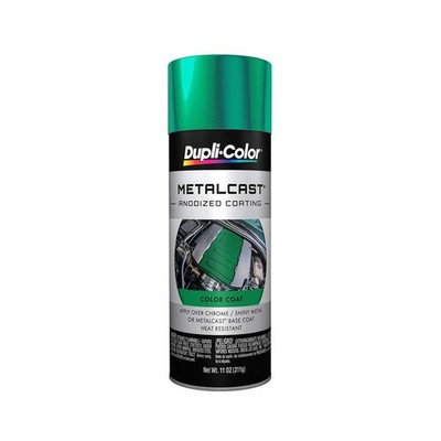 Dupli Color Metalcast Green Anodized Automotive Spray Paint 11 Ounce