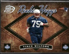 Vince Wilfork RC Rookie Card 2004 Playoff Hogg Heaven #RH-19 /750 Patriots