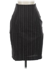 Roberto Vianni for Neiman Marcus Women Black Wool Skirt 2