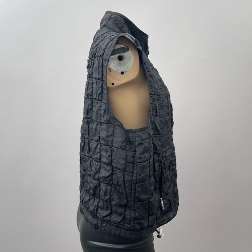 Jamie Sadock Vest Top Women L Black Quilted Full Zip Golf Active Outdoor - Picture 6 of 9