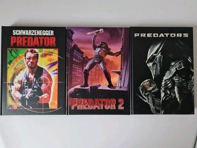 Predator 1-3 (4K Blu Ray Mediabook) Ohne Discs!!