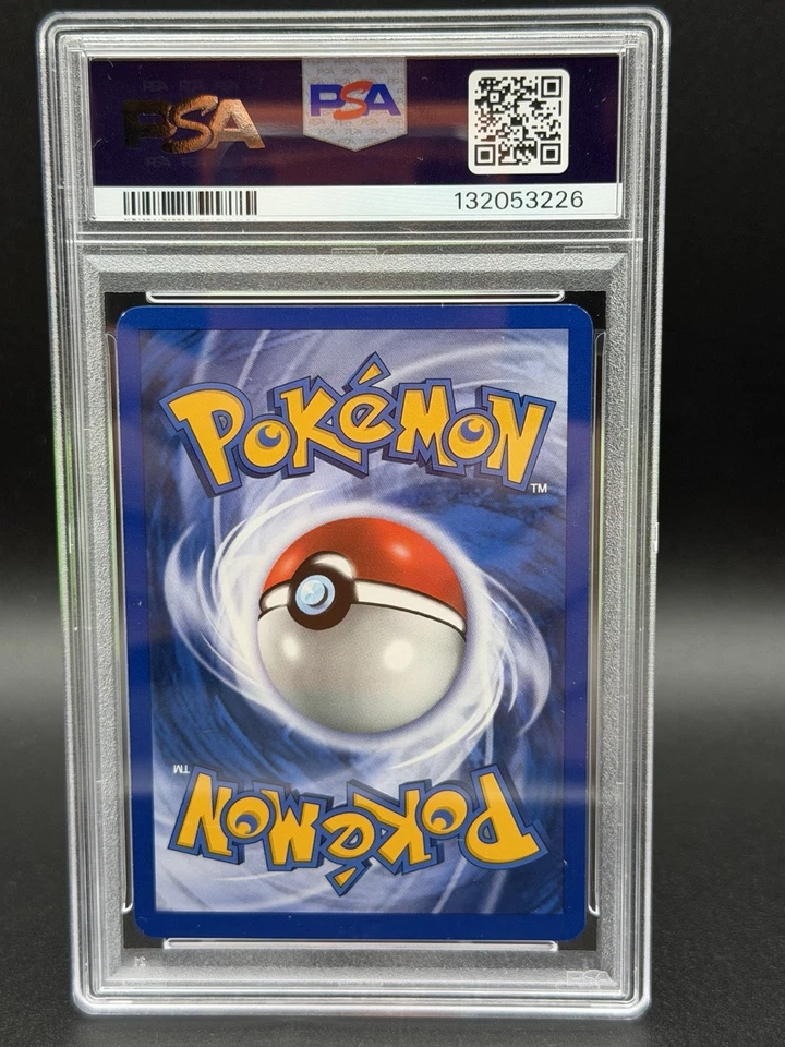 2000 Pokémon TCG Lugia Neo Genesis Holo Rare Card 9/111 - PSA 7 - NM - Image 3 of 3