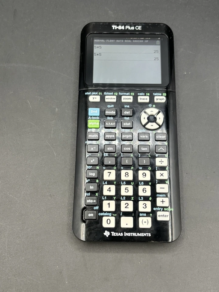 Texas Instruments TI-84 Plus CE  Graphing Calculator TESTED - Image 2 of 4