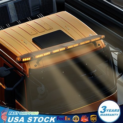 104-LED Rooftop Strobe Lamp Strip Strobe Light Bar Emergency Top Roof Lamp 312W