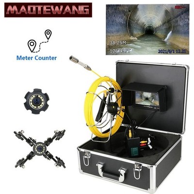 Drain Pipeline Industrial Endoscope Meter Counter Sewer Pipe Inspection Kamera