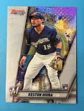 2019 Bowman's Best Keston Hiura RC #53 Milwaukee Brewers 🔥🔥