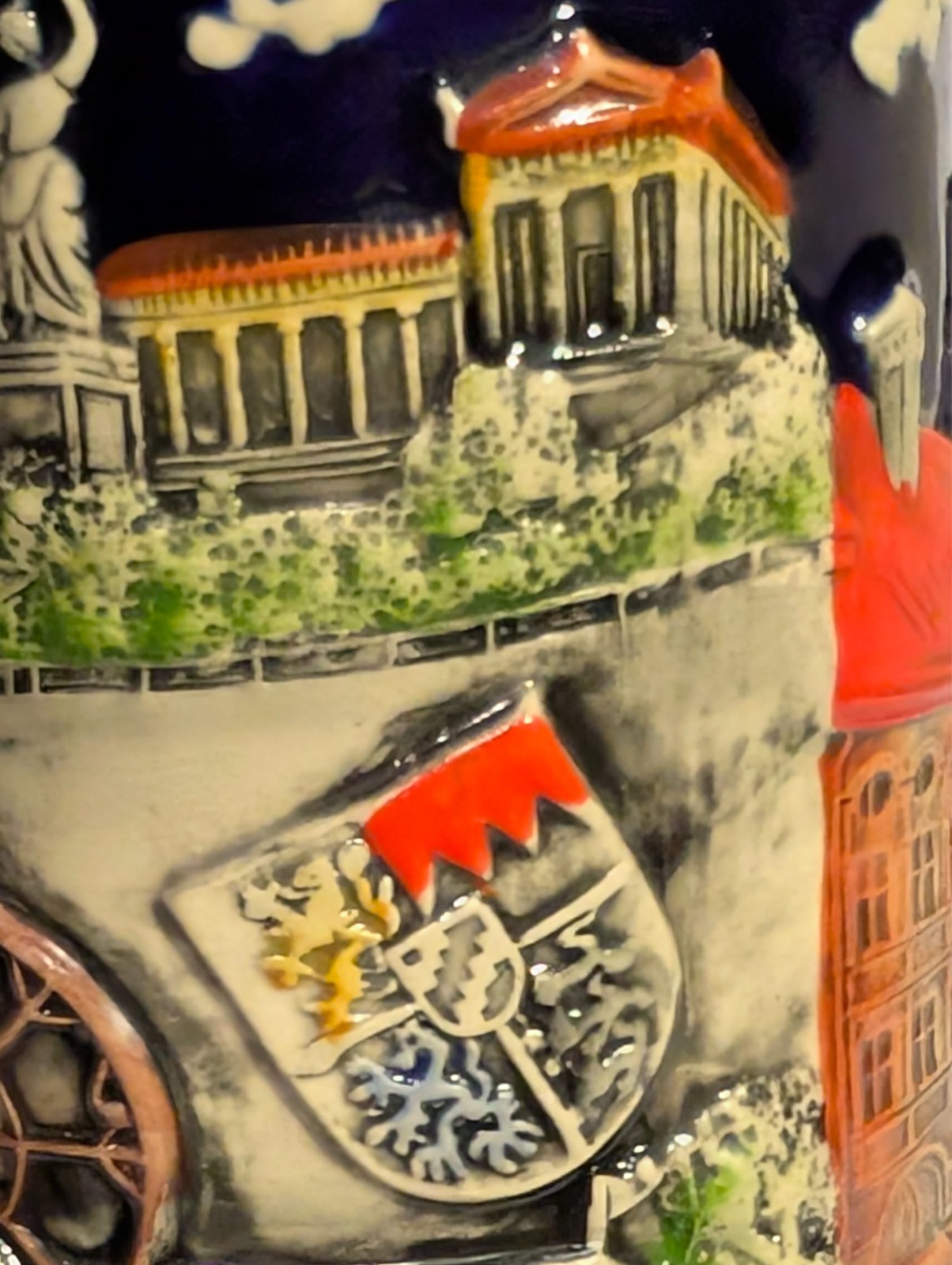 GerZ Beer Stein With Lid Munich Monaco de Baviera Munchen