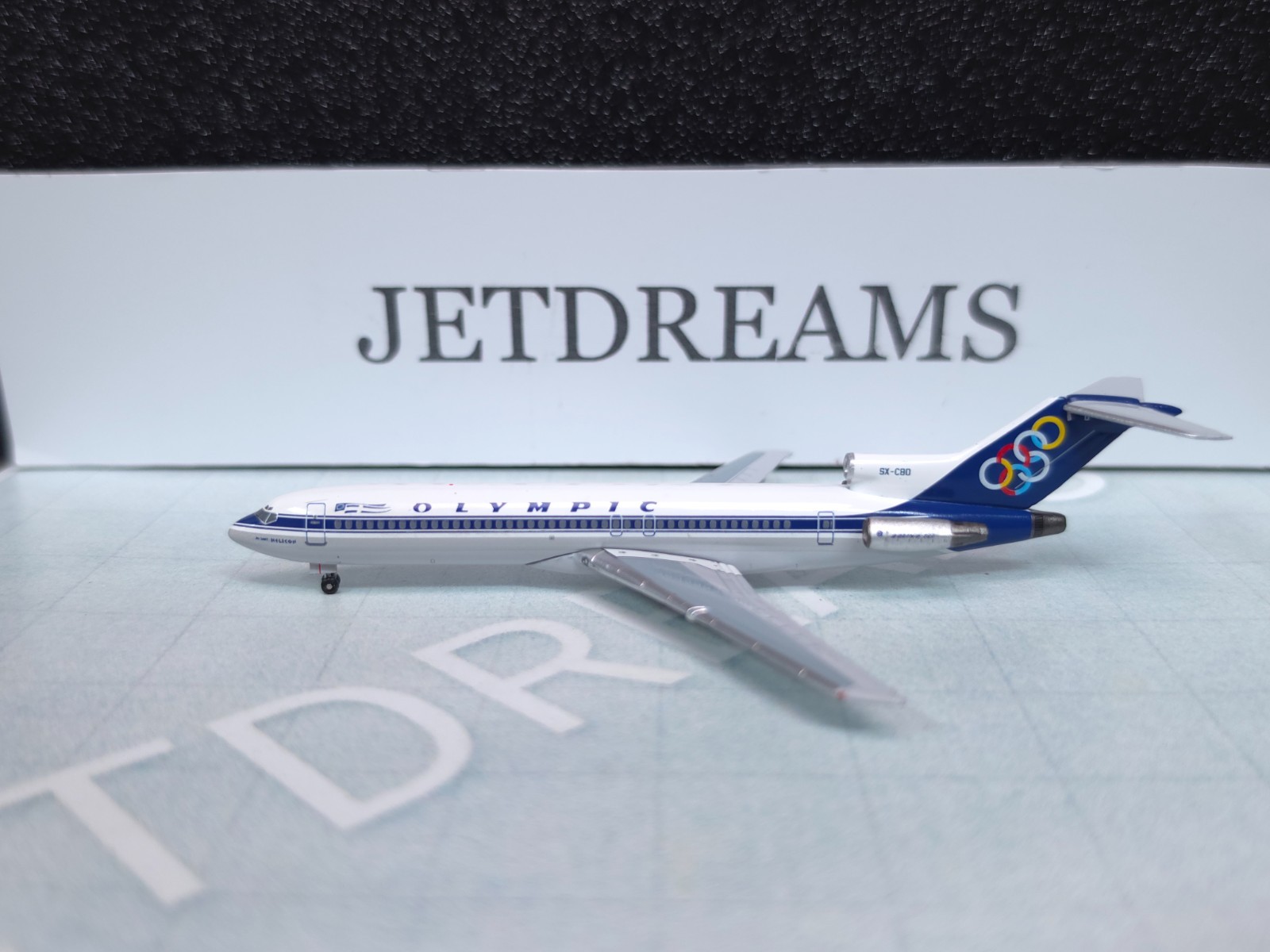 1/400 OLYMPIC AIRWAYS BOEING 727-200 1980'S COLORS SX-CBD AEROCLASSICS ...