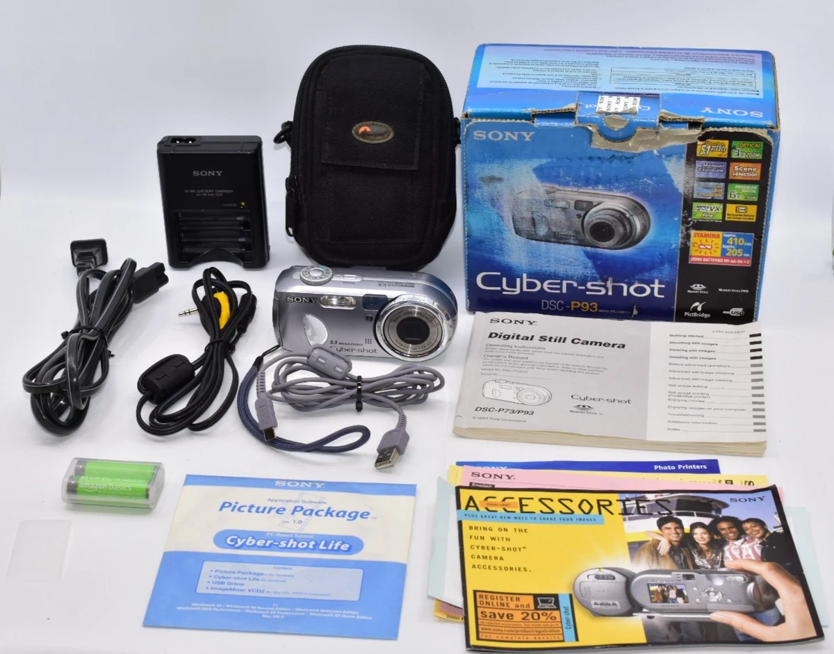 Sony Cyber-shot DSCP93 Digital Cameras for Sale | Shop New & Used