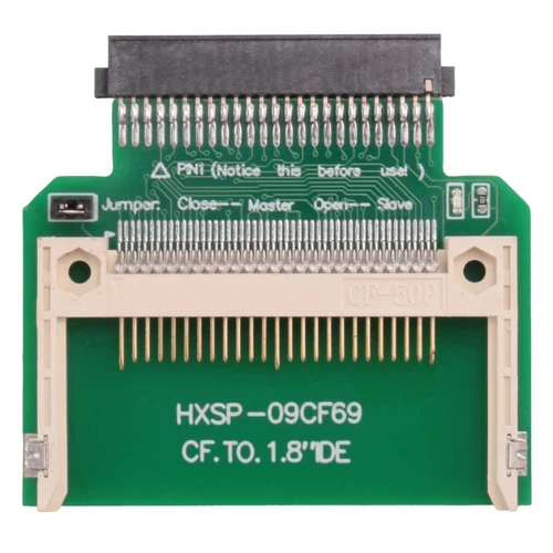 2X( Speicherkarte Kompakt  Auf 50 Pin 1,8 "Ide-Festplattenlaufwerk Ssd Ad2896