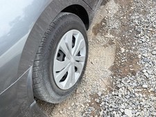 Used Wheel fits: 2020 Nissan Versa 15x6-1/2 steel Grade A