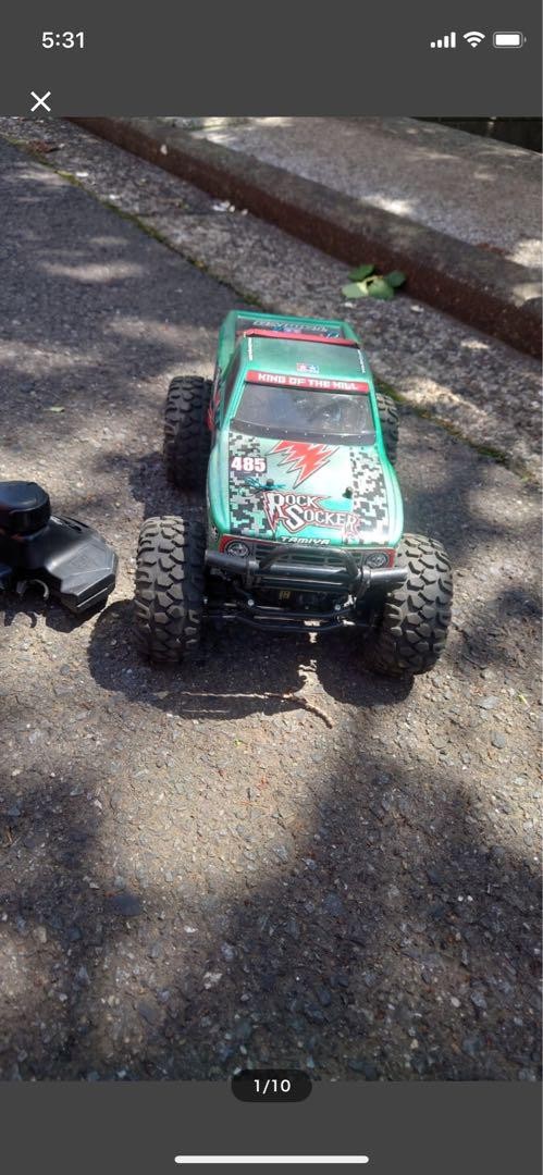 Tamiya Cr-01 Rock Socker 1/10 Scale Rc Rock Crawler 4Wd Off